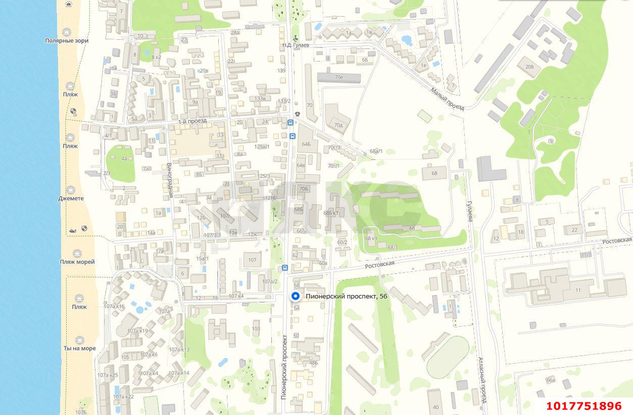 Фото №2: Торговое помещение <span class="whitespace-nowrap">105 м²</span>, <span class="whitespace-nowrap">1/1 эт.</span> - Анапа, пр-кт Пионерский