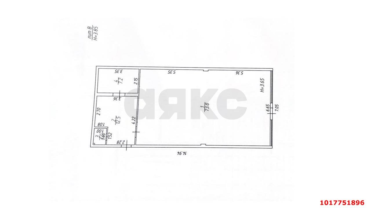 Фото №4: Торговое помещение <span class="whitespace-nowrap">105 м²</span>, <span class="whitespace-nowrap">1/1 эт.</span> - Анапа, пр-кт Пионерский