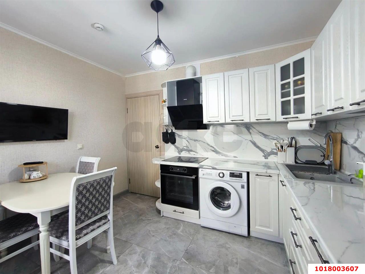 Фото №6: 1-комнатная квартира <span class="whitespace-nowrap">41 м²</span>, <span class="whitespace-nowrap">9/16 эт.</span> - Краснодар, Карасунский внутригородской округ, мкр. Почтовый, пр-кт имени писателя Знаменского, 29/1