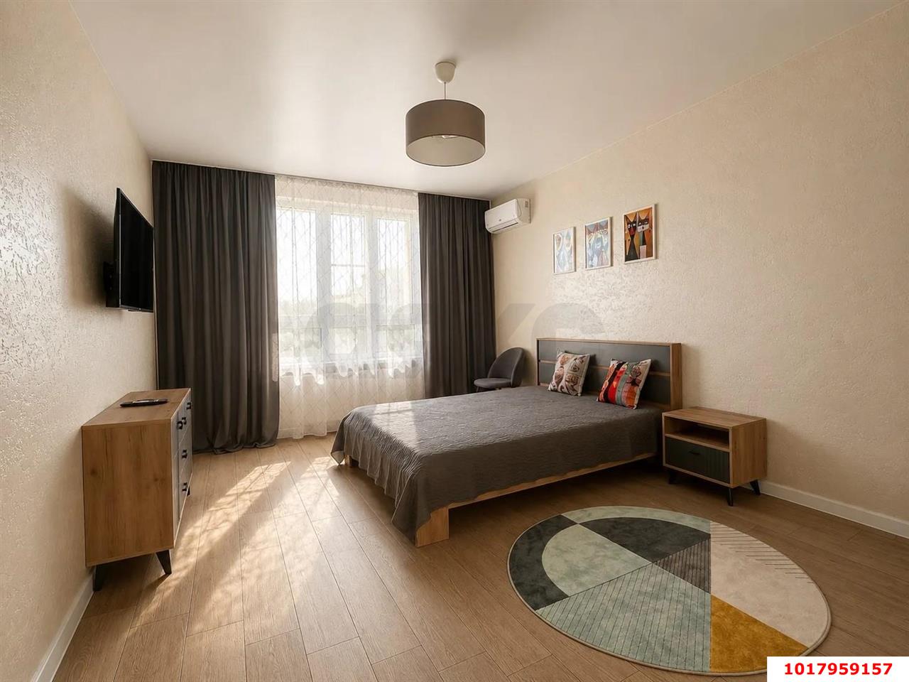 Фото №6: 1-комнатная квартира <span class="whitespace-nowrap">45 м²</span>, <span class="whitespace-nowrap">9/19 эт.</span> - Краснодар, Прикубанский внутригородской округ, мкр. жилой комплекс Новелла, ул. Питерская, 40к1