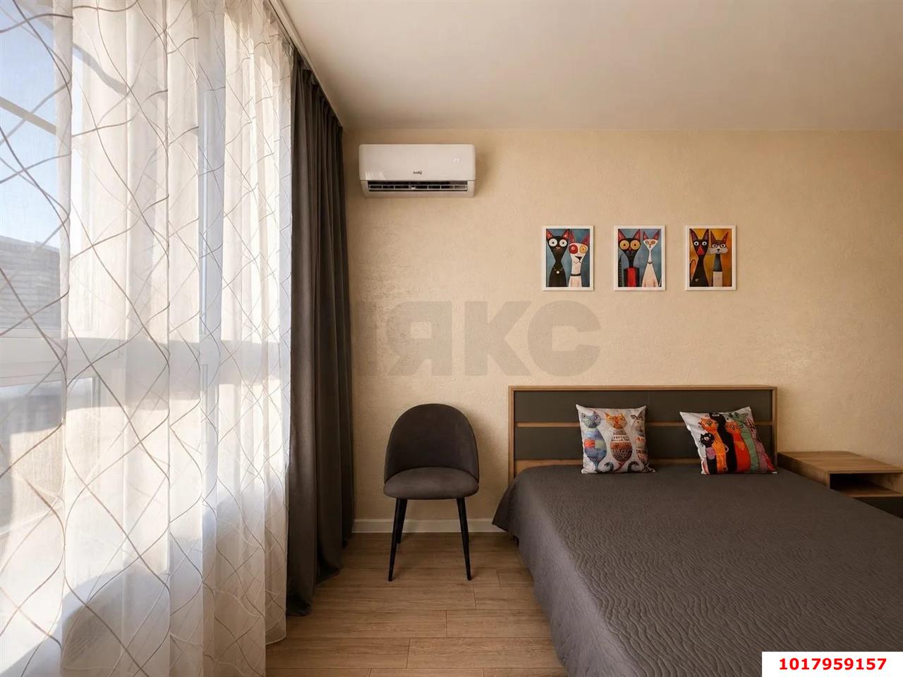 Фото №8: 1-комнатная квартира <span class="whitespace-nowrap">45 м²</span>, <span class="whitespace-nowrap">9/19 эт.</span> - Краснодар, Прикубанский внутригородской округ, мкр. жилой комплекс Новелла, ул. Питерская, 40к1