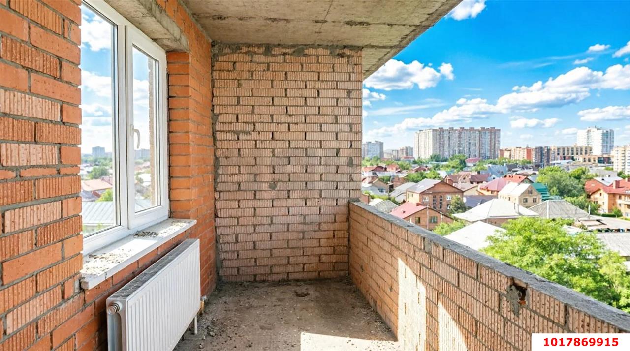 Фото №6: 1-комнатная квартира <span class="whitespace-nowrap">32 м²</span>, <span class="whitespace-nowrap">8/8 эт.</span> - Краснодар, Прикубанский внутригородской округ, Калинино, Завод Радиоизмерительных Приборов, мкр. жилой комплекс Красивый, б-р Интернациональный, 110