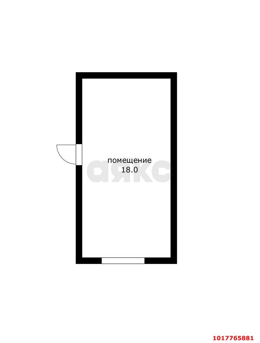 Фото №7: Торговое помещение <span class="whitespace-nowrap">20 м²</span>, <span class="whitespace-nowrap">1/16 эт.</span> - Краснодар, Прикубанский внутригородской округ, мкр. Московский, ул. имени Николая Семеновича Котлярова