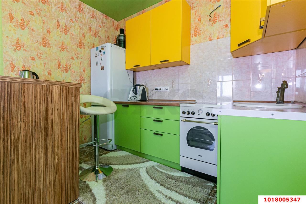 Фото №4: 1-комнатная квартира <span class="whitespace-nowrap">36 м²</span>, <span class="whitespace-nowrap">6/6 эт.</span> - Краснодар, Прикубанский внутригородской округ, мкр. Музыкальный, пр-д Ангарский, 14