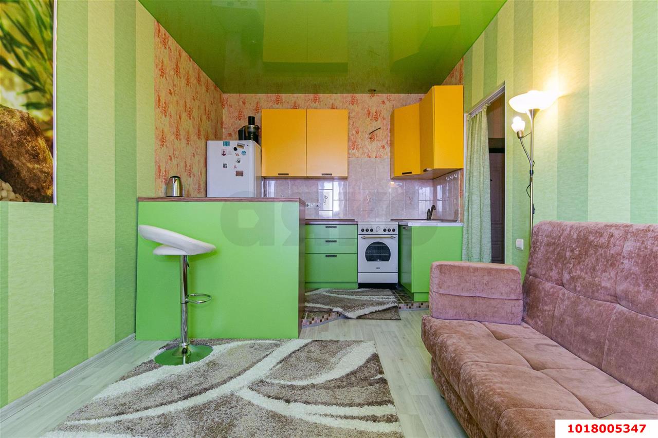 Фото №3: 1-комнатная квартира <span class="whitespace-nowrap">36 м²</span>, <span class="whitespace-nowrap">6/6 эт.</span> - Краснодар, Прикубанский внутригородской округ, мкр. Музыкальный, пр-д Ангарский, 14