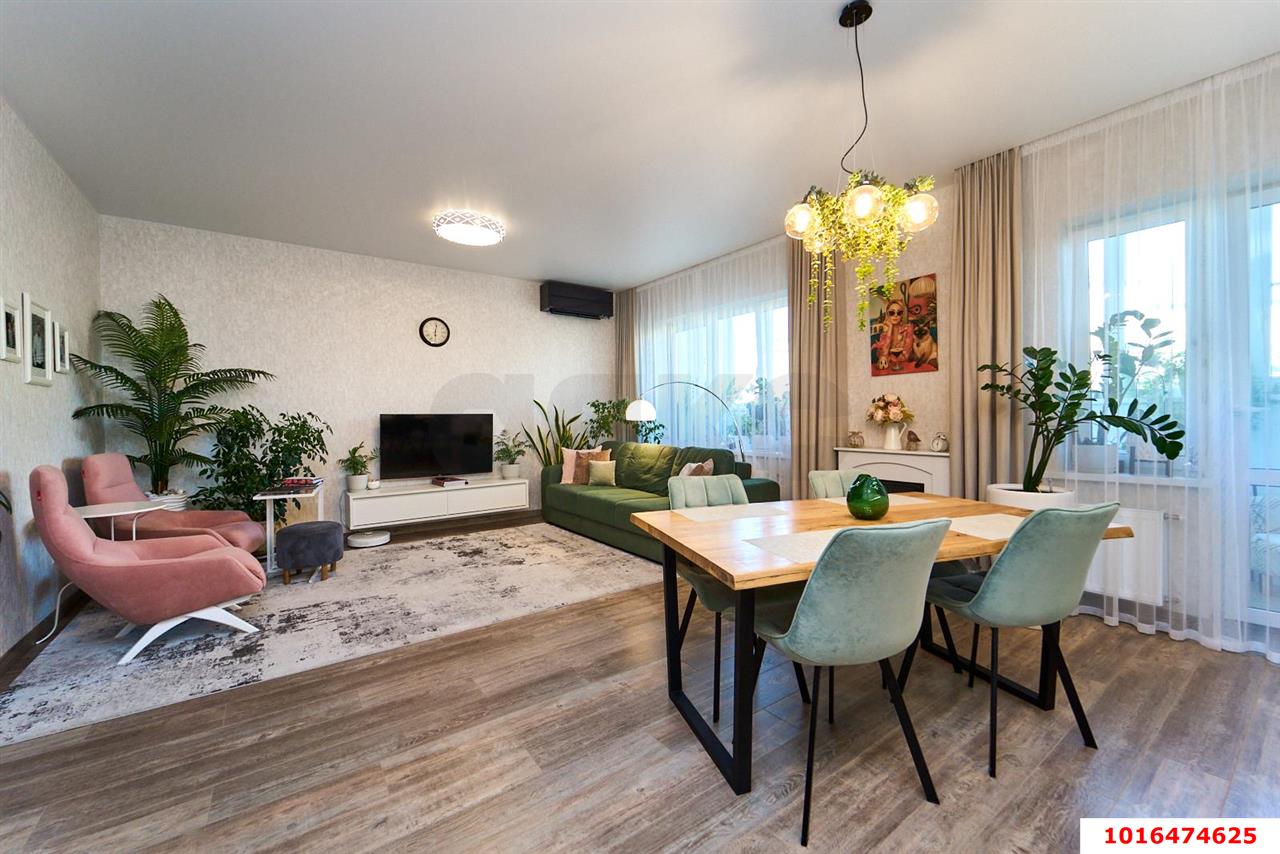 Фото №7: 3-комнатная квартира <span class="whitespace-nowrap">95 м²</span>, <span class="whitespace-nowrap">7/10 эт.</span> - Краснодар, Карасунский внутригородской округ, мкр. Черёмушки, ул. Димитрова, 202