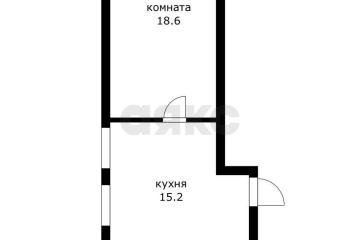 Фото №1: 1-комнатная квартира <span class="whitespace-nowrap">37 м²</span>, <span class="whitespace-nowrap">6/9 эт.</span> - Краснодар, мкр. Комсомольский, ул. Уральская, 119