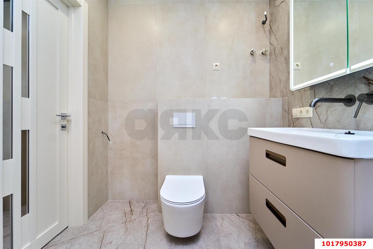 Фото №16: 1-комнатная квартира <span class="whitespace-nowrap">44 м²</span>, <span class="whitespace-nowrap">11/12 эт.</span> - Краснодар, Прикубанский внутригородской округ, ЖК Небо, мкр. 9-й километр, ул. Ярославская, 115к3
