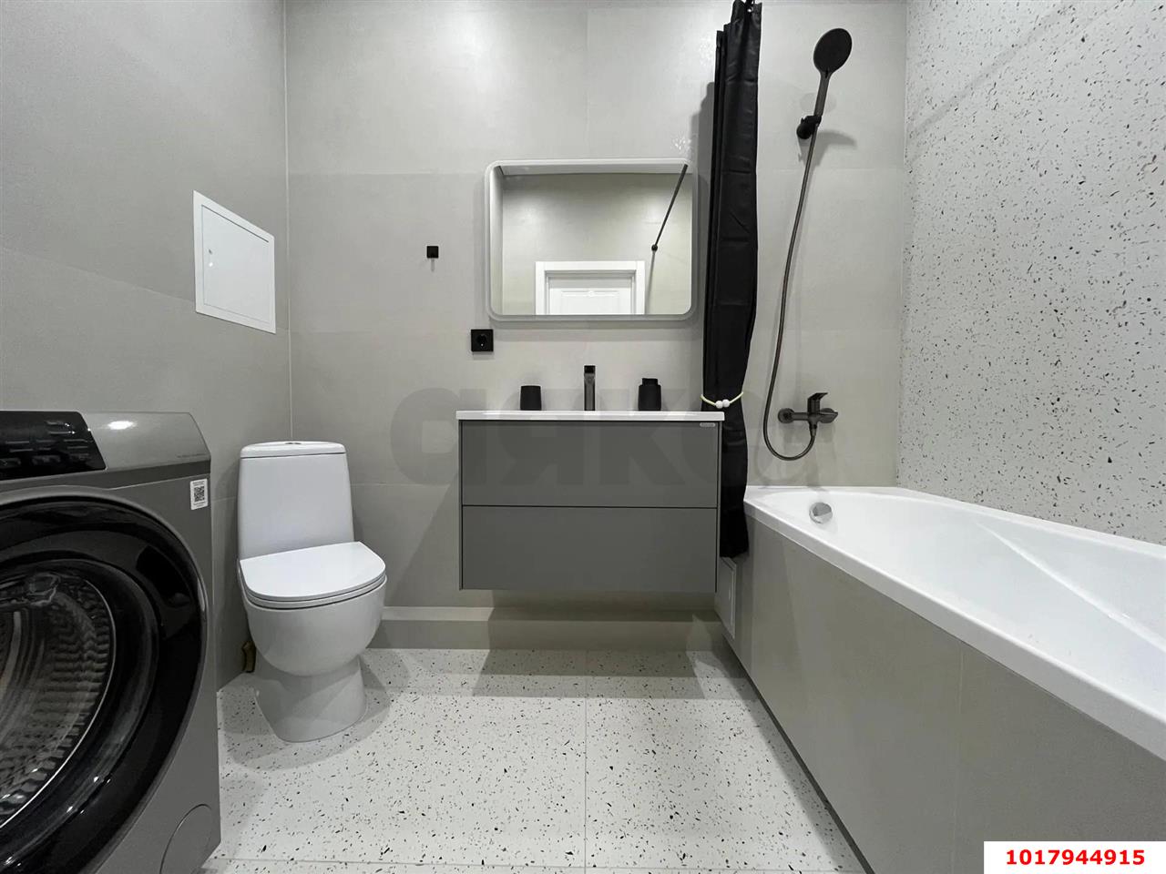Фото №6: 1-комнатная квартира <span class="whitespace-nowrap">46 м²</span>, <span class="whitespace-nowrap">14/20 эт.</span> - Краснодар, Прикубанский внутригородской округ, Авиагородок, мкр. ЖК На Стахановской, ул. Стахановская, 1/3