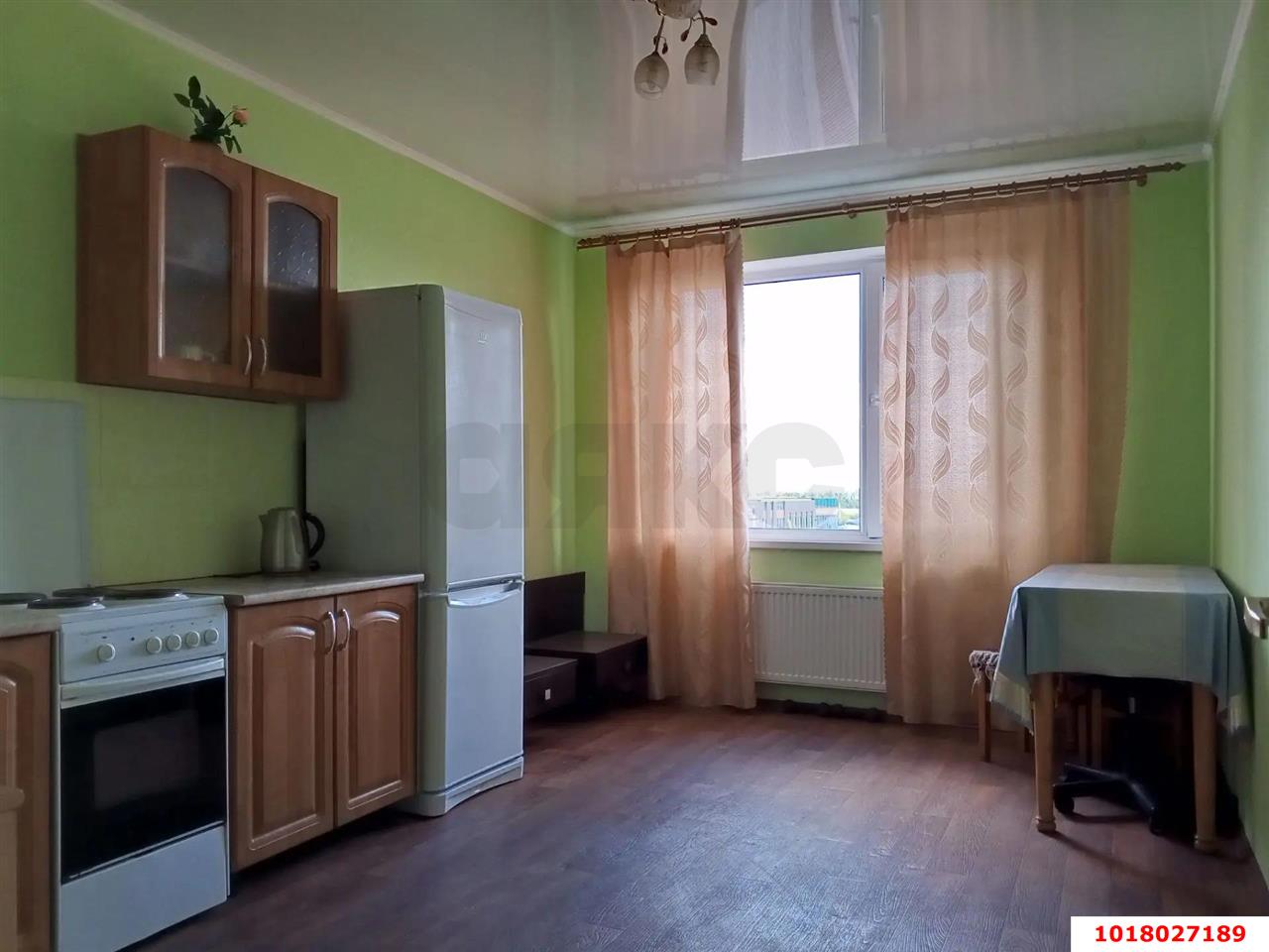 Фото №1: 1-комнатная квартира <span class="whitespace-nowrap">43 м²</span>, <span class="whitespace-nowrap">4/7 эт.</span> - Краснодар, Прикубанский внутригородской округ, Калинино, мкр. Завод Радиоизмерительных Приборов, пер. Ленинский, 15
