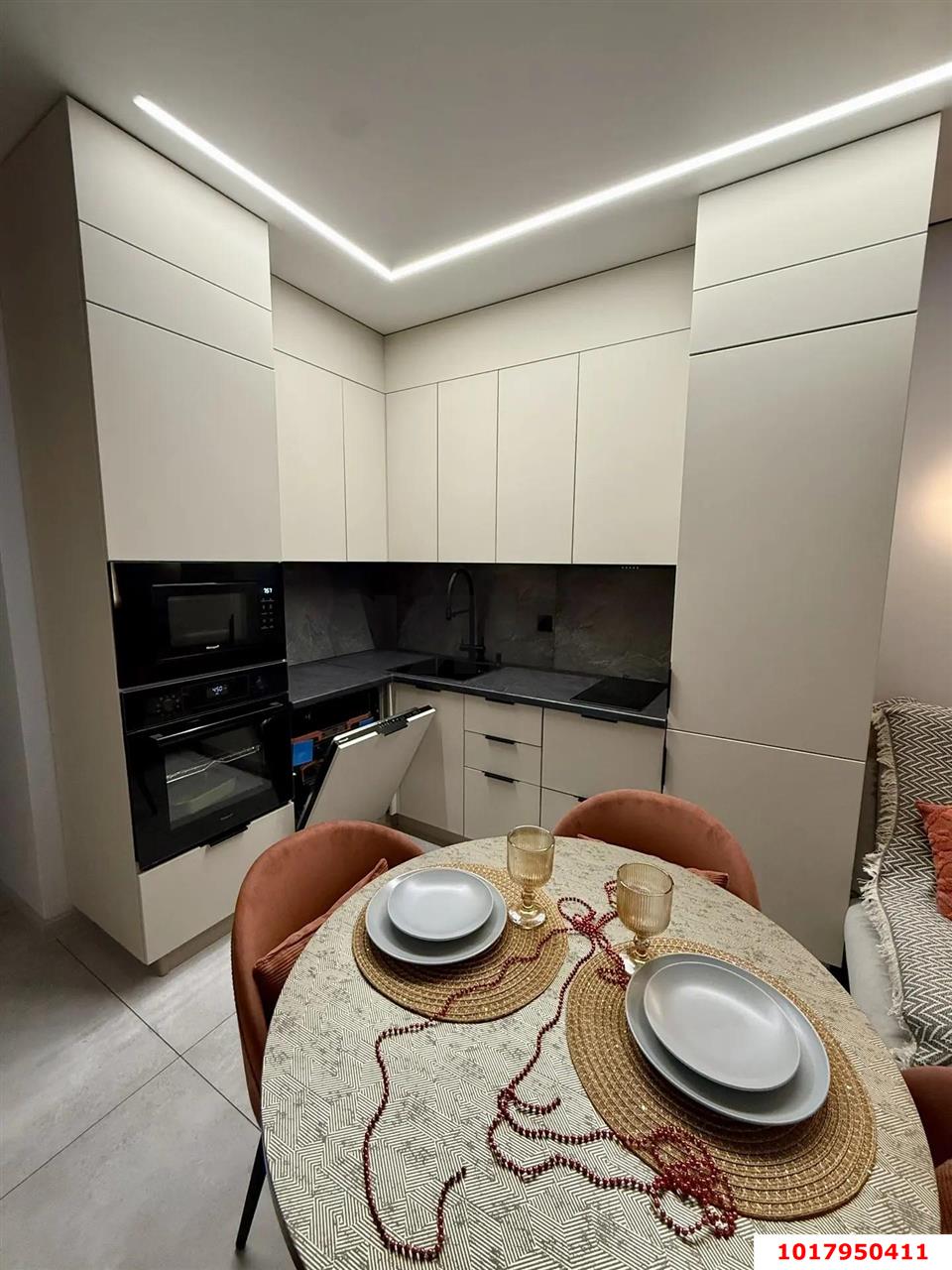 Фото №3: 2-комнатная квартира <span class="whitespace-nowrap">57 м²</span>, <span class="whitespace-nowrap">6/22 эт.</span> - Краснодар, Карасунский внутригородской округ, Хлопчато-бумажный Комбинат, мкр. жилой комплекс Элегант, ул. Старокубанская, 137к1