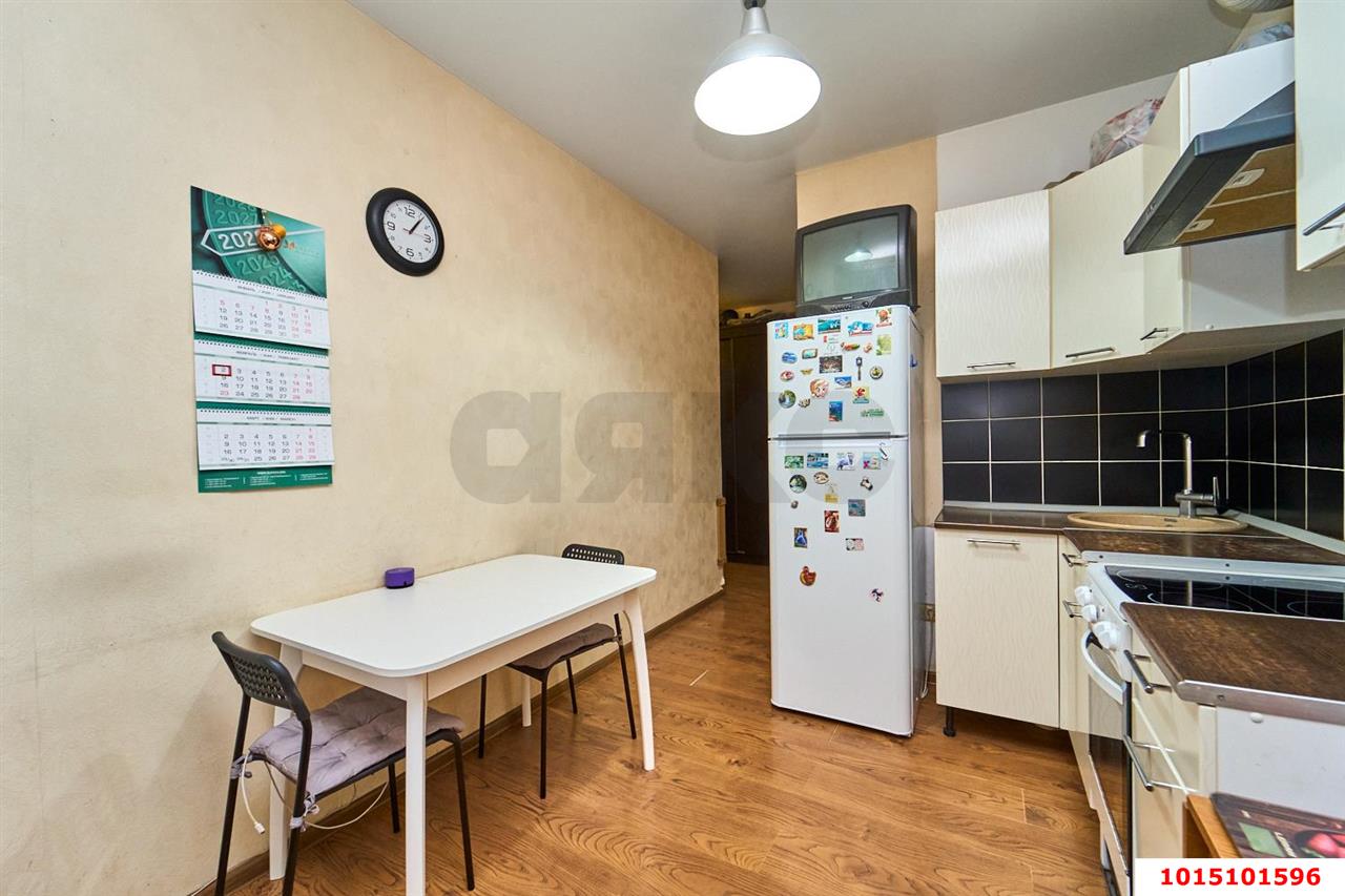 Фото №4: 1-комнатная квартира <span class="whitespace-nowrap">35 м²</span>, <span class="whitespace-nowrap">3/6 эт.</span> - Краснодар, мкр. Прикубанский внутригородской округ, ул. Тепличная, 100