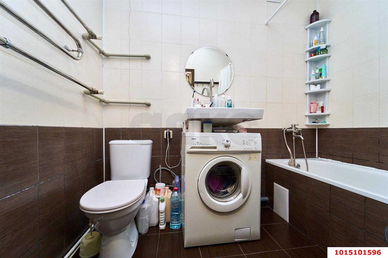 Фото №8: 1-комнатная квартира <span class="whitespace-nowrap">35 м²</span>, <span class="whitespace-nowrap">3/6 эт.</span> - Краснодар, мкр. Прикубанский внутригородской округ, ул. Тепличная, 100