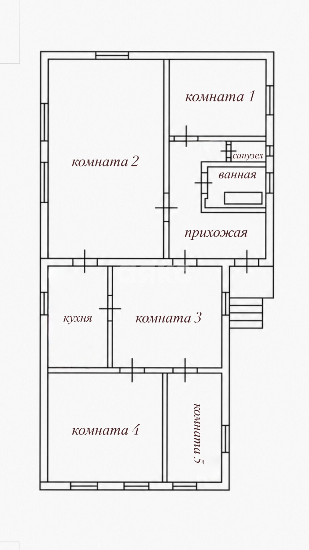 Фото №13: Дом <span class="whitespace-nowrap">114 м²</span> <span class="whitespace-nowrap">+ 6.98 сот.</span>, <span class="whitespace-nowrap">1 эт.</span> - Майкоп, мкр. Кондитерской Фабрики, ул. Заводская, 176