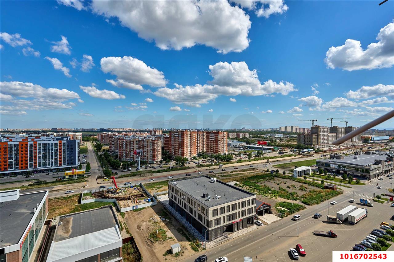 Фото №15: 1-комнатная квартира <span class="whitespace-nowrap">28 м²</span>, <span class="whitespace-nowrap">15/19 эт.</span> - Краснодар, Прикубанский внутригородской округ, мкр. жилой комплекс Грани, ул. Западный Обход, 45к1