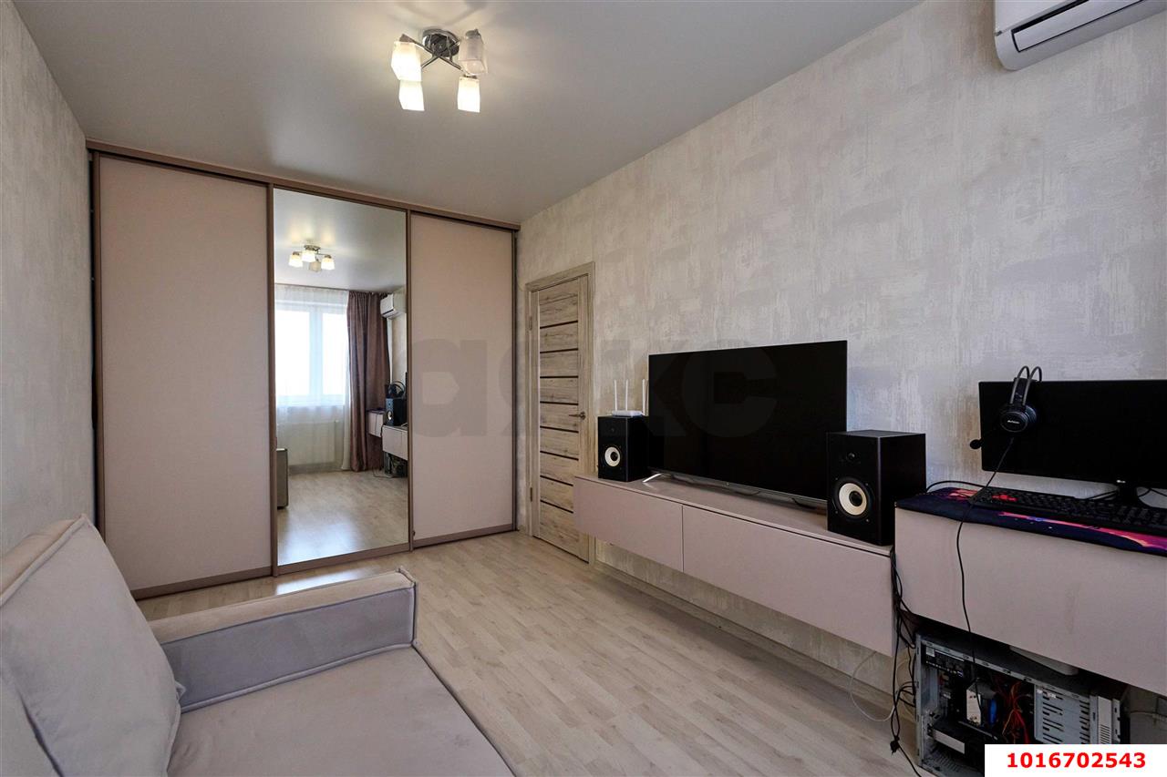 Фото №2: 1-комнатная квартира <span class="whitespace-nowrap">28 м²</span>, <span class="whitespace-nowrap">15/19 эт.</span> - Краснодар, Прикубанский внутригородской округ, мкр. жилой комплекс Грани, ул. Западный Обход, 45к1