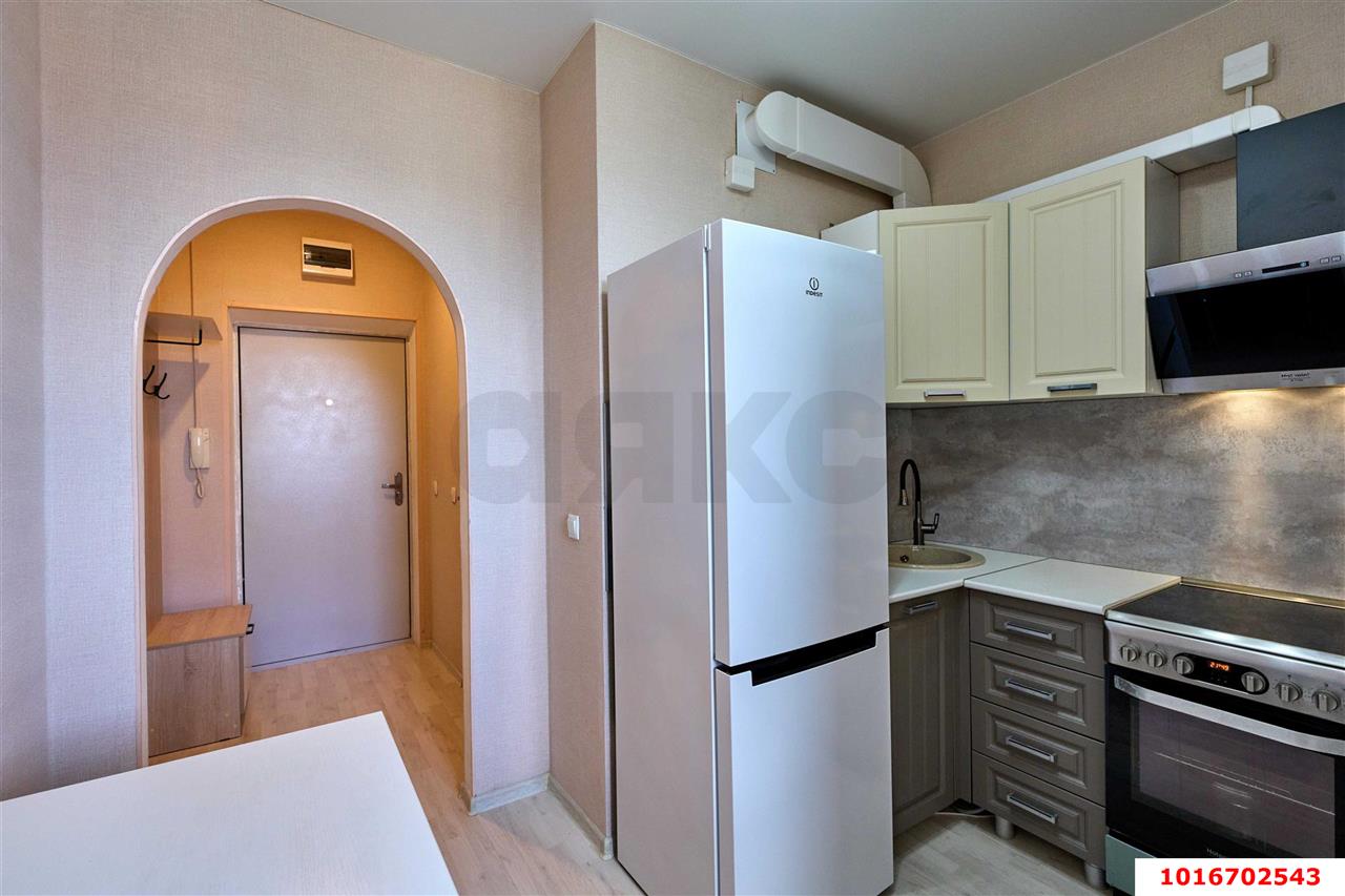 Фото №5: 1-комнатная квартира <span class="whitespace-nowrap">28 м²</span>, <span class="whitespace-nowrap">15/19 эт.</span> - Краснодар, Прикубанский внутригородской округ, мкр. жилой комплекс Грани, ул. Западный Обход, 45к1