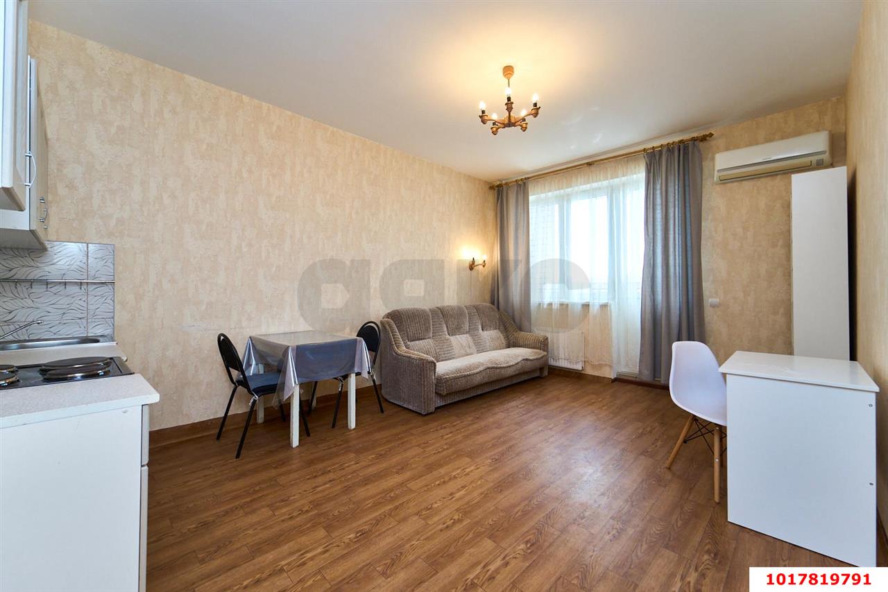 Фото №6: Студия <span class="whitespace-nowrap">26 м²</span>, <span class="whitespace-nowrap">16/20 эт.</span> - Краснодар, Центральный внутригородской округ, жилой комплекс имени Чехова, мкр. Дубинка, ул. имени Чехова, 6