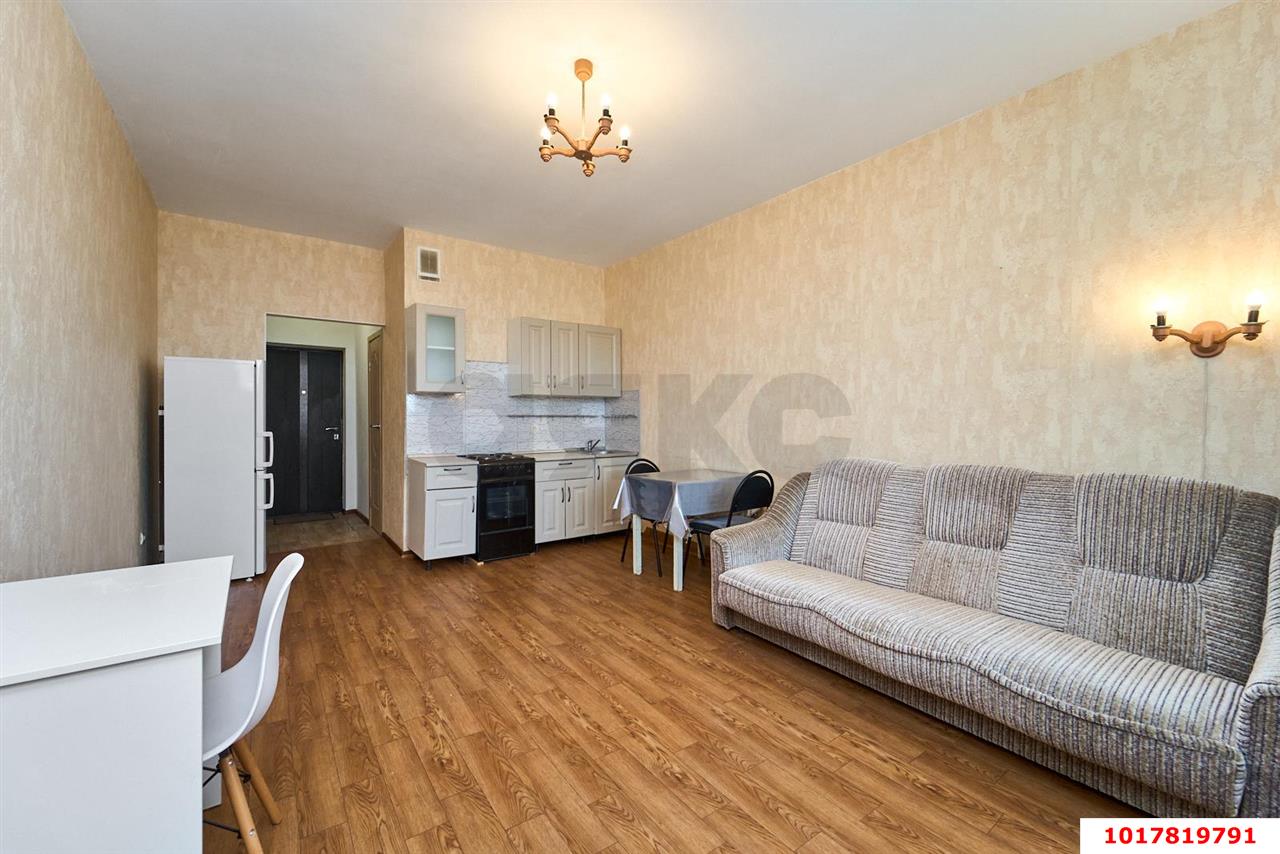 Фото №5: Студия <span class="whitespace-nowrap">26 м²</span>, <span class="whitespace-nowrap">16/20 эт.</span> - Краснодар, Центральный внутригородской округ, жилой комплекс имени Чехова, мкр. Дубинка, ул. имени Чехова, 6