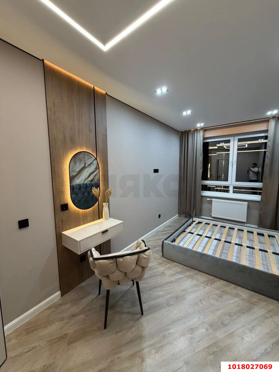 Фото №4: 1-комнатная квартира <span class="whitespace-nowrap">36 м²</span>, <span class="whitespace-nowrap">10/16 эт.</span> - Краснодар, Прикубанский внутригородской округ, мкр. жилой комплекс Самолёт-4, ул. Ивана Беличенко, 89