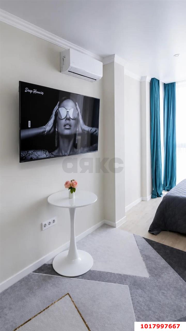 Фото №5: Студия <span class="whitespace-nowrap">28 м²</span>, <span class="whitespace-nowrap">13/24 эт.</span> - Краснодар, Прикубанский внутригородской округ, квартал Доброта, мкр. Любимово, 16