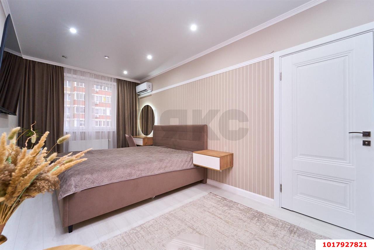 Фото №5: 2-комнатная квартира <span class="whitespace-nowrap">53 м²</span>, <span class="whitespace-nowrap">7/17 эт.</span> - Краснодар, Прикубанский внутригородской округ, имени Петра Метальникова, мкр. ЖК Времена Года 3, ул. Цезаря Куникова, 24к2