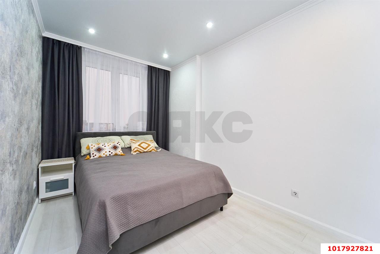 Фото №6: 2-комнатная квартира <span class="whitespace-nowrap">53 м²</span>, <span class="whitespace-nowrap">7/17 эт.</span> - Краснодар, Прикубанский внутригородской округ, имени Петра Метальникова, мкр. ЖК Времена Года 3, ул. Цезаря Куникова, 24к2