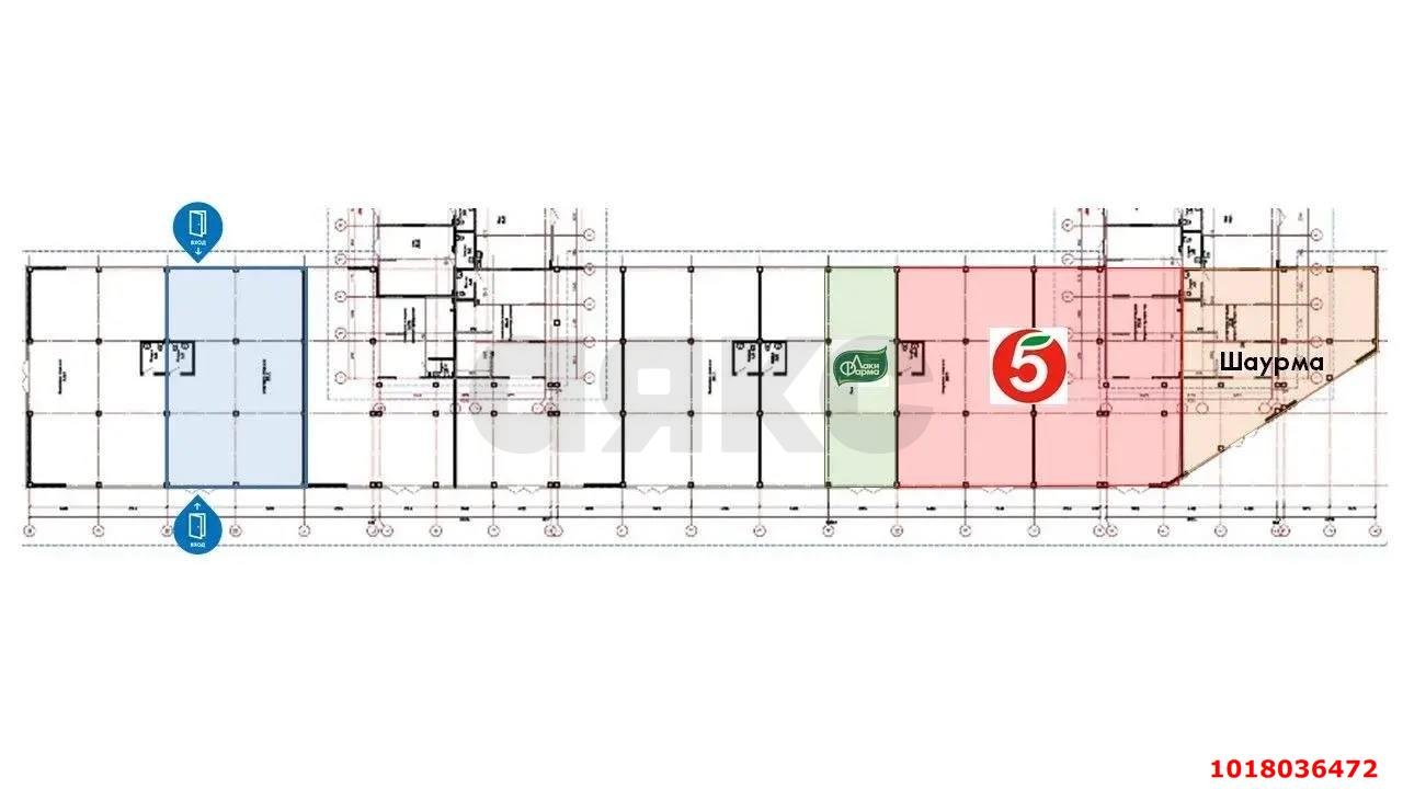 Фото №6: Отдельное здание <span class="whitespace-nowrap">247 м²</span>, <span class="whitespace-nowrap">1/1 эт.</span> - Краснодар, Прикубанский внутригородской округ, мкр. жилой комплекс Друзья, ул. имени Б.С. Кудухова, 1