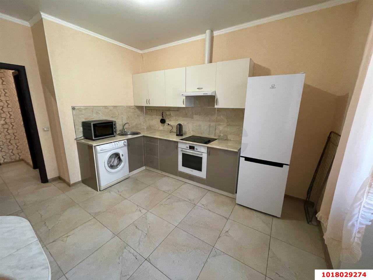 Фото №2: 1-комнатная квартира <span class="whitespace-nowrap">52 м²</span>, <span class="whitespace-nowrap">4/16 эт.</span> - Краснодар, Прикубанский внутригородской округ, Фестивальный, ЖК Екатеринодар, мкр. Солнечный, ул. Архитектора Петина, 18/1