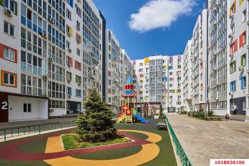 Фото №1: 3-комнатная квартира <span class="whitespace-nowrap">93 м²</span>, <span class="whitespace-nowrap">3/9 эт.</span> - Краснодар, мкр. жилой комплекс Южане, ул. Даниила Смоляна, 80/1