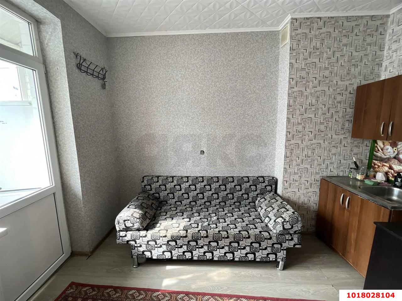 Фото №2: Студия <span class="whitespace-nowrap">18 м²</span>, <span class="whitespace-nowrap">5/6 эт.</span> - Российский, мкр. Прикубанский внутригородской округ, ул. Измаильская, 10
