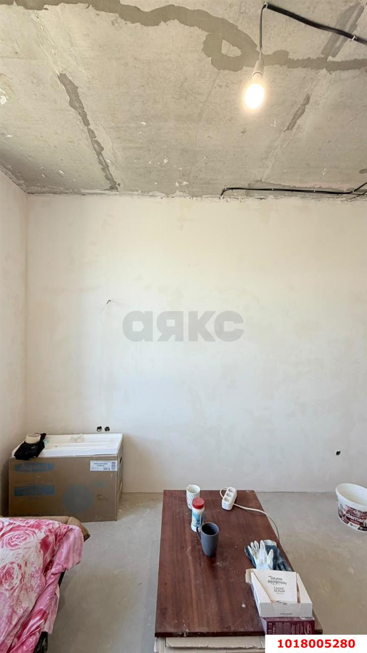 Фото №5: 1-комнатная квартира <span class="whitespace-nowrap">36 м²</span>, <span class="whitespace-nowrap">21/22 эт.</span> - Краснодар, Прикубанский внутригородской округ, мкр. жилой комплекс Отражение, ул. Конгрессная, 41к1