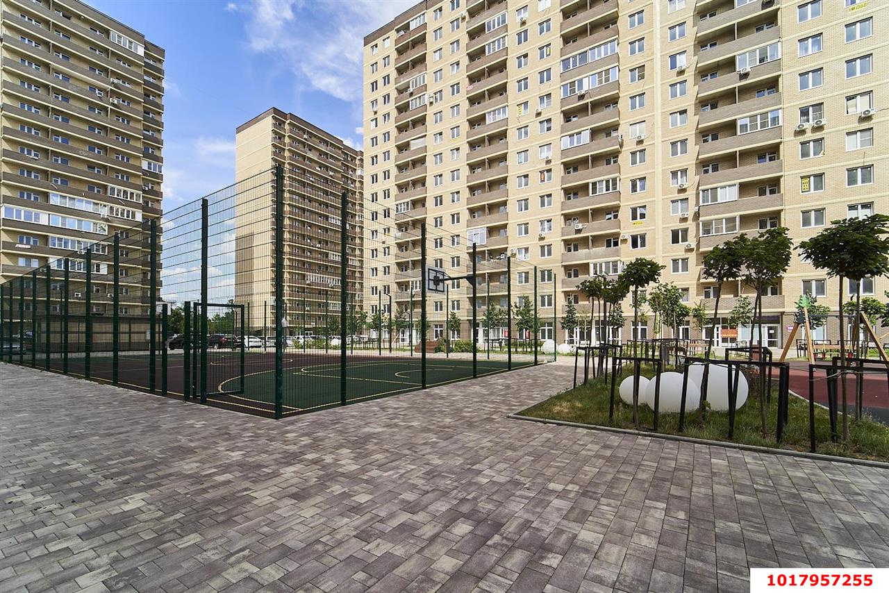 Фото №9: 1-комнатная квартира <span class="whitespace-nowrap">42 м²</span>, <span class="whitespace-nowrap">2/16 эт.</span> - Краснодар, Прикубанский внутригородской округ, мкр. жилой комплекс Дыхание, ул. Лётчика Позднякова, 2к16