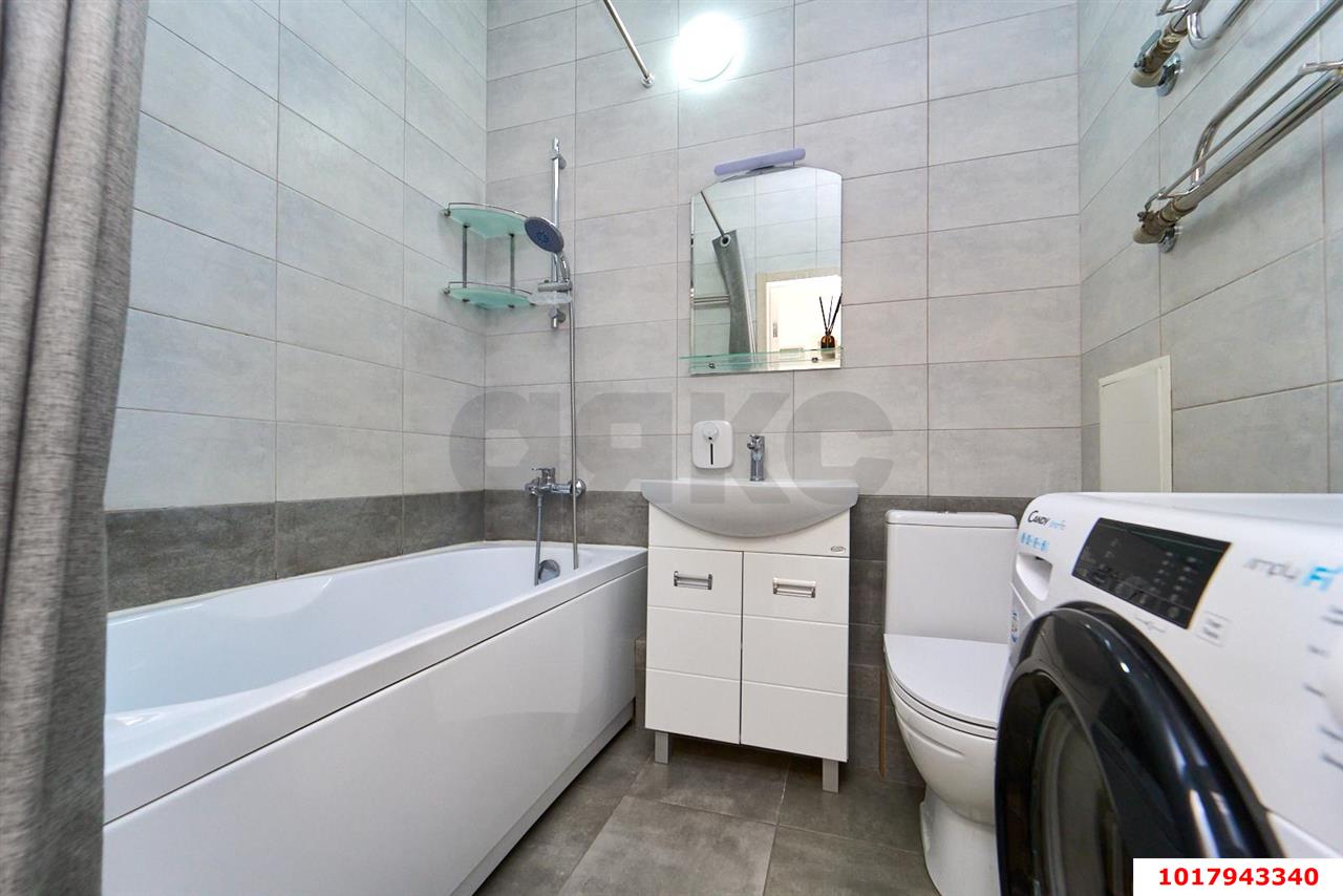 Фото №12: 2-комнатная квартира <span class="whitespace-nowrap">48 м²</span>, <span class="whitespace-nowrap">3/16 эт.</span> - Краснодар, Прикубанский внутригородской округ, мкр. Восточно-Кругликовский, ул. Восточно-Кругликовская, 46/Б