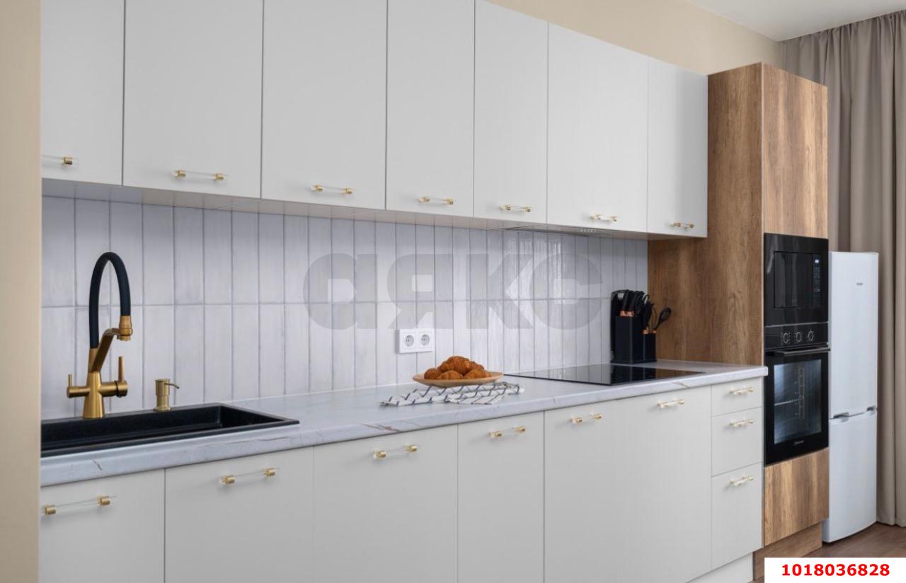 Фото №2: 2-комнатная квартира <span class="whitespace-nowrap">63 м²</span>, <span class="whitespace-nowrap">6/17 эт.</span> - Краснодар, Прикубанский внутригородской округ, Панорама, мкр. ЖК Севастопольский, ул. имени Жлобы, 139