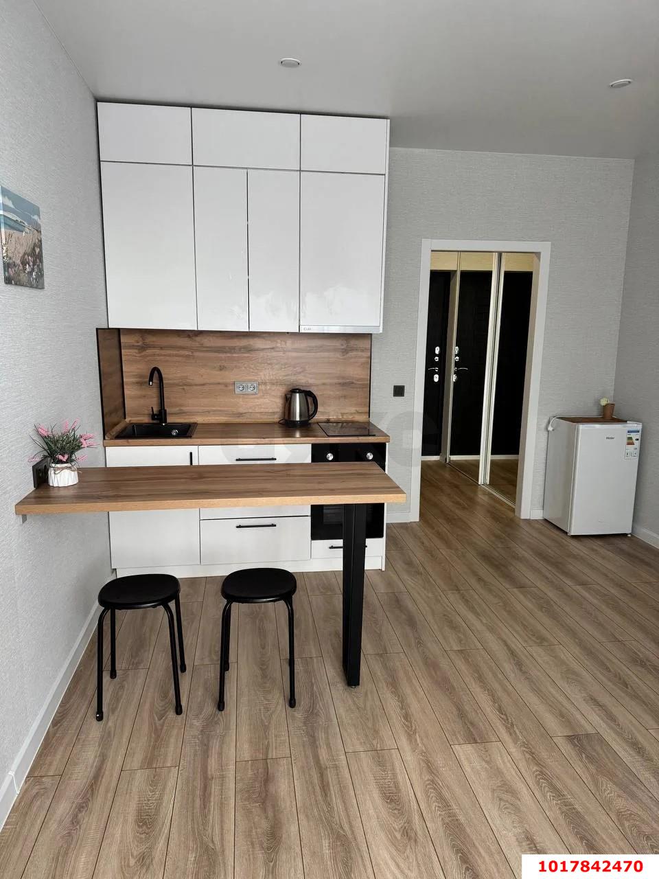 Фото №5: Студия <span class="whitespace-nowrap">27 м²</span>, <span class="whitespace-nowrap">5/16 эт.</span> - Краснодар, Прикубанский внутригородской округ, мкр. жилой комплекс Самолёт-4, ул. Ивана Беличенко, 95к1
