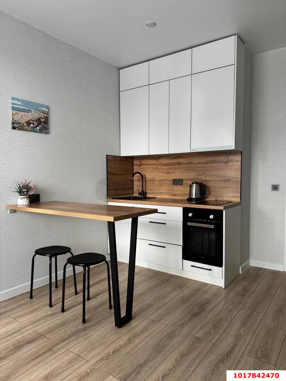 Фото №10: Студия <span class="whitespace-nowrap">27 м²</span>, <span class="whitespace-nowrap">5/16 эт.</span> - Краснодар, Прикубанский внутригородской округ, мкр. жилой комплекс Самолёт-4, ул. Ивана Беличенко, 95к1