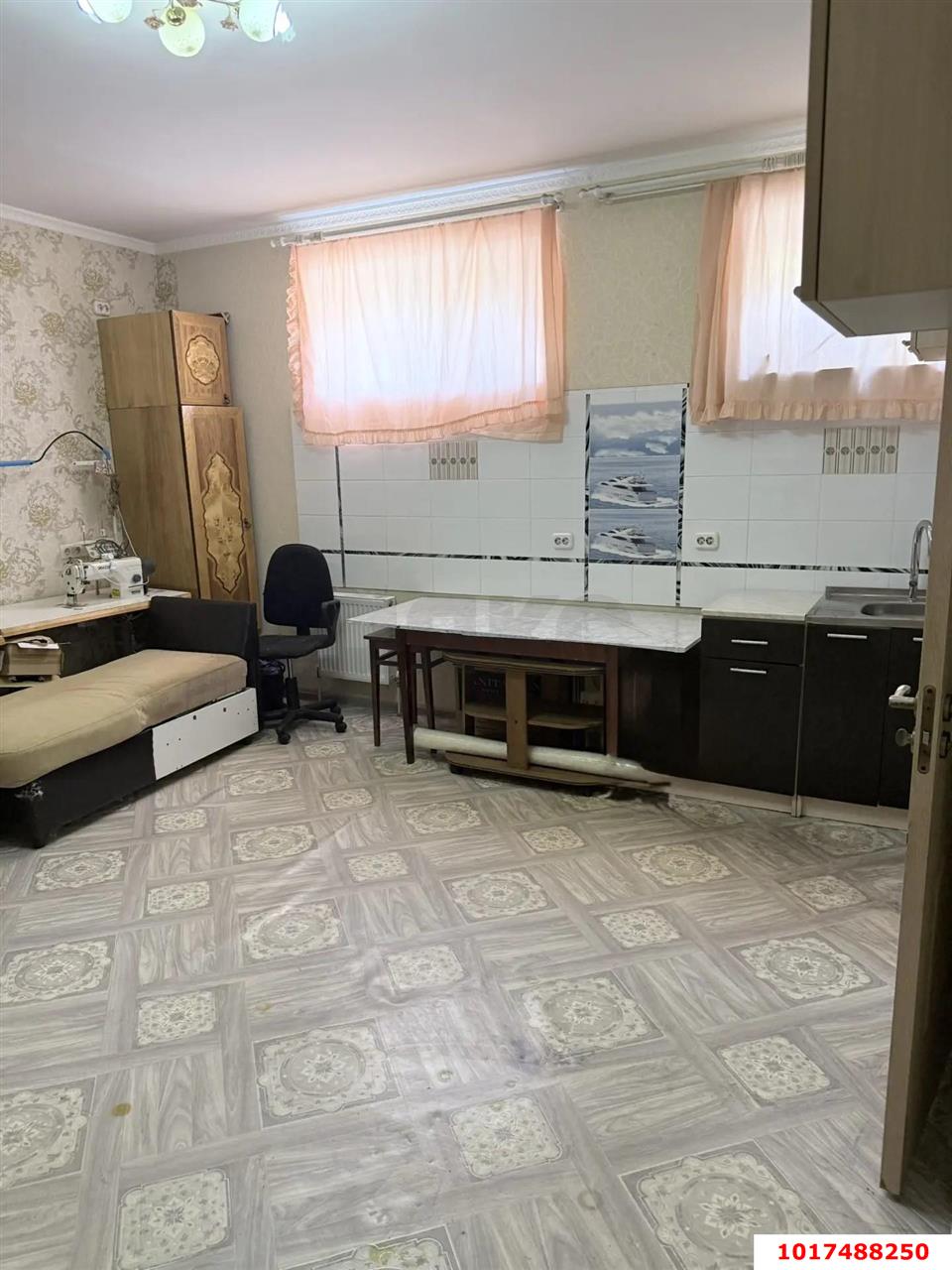 Фото №2: Студия <span class="whitespace-nowrap">43 м²</span>, <span class="whitespace-nowrap">1/5 эт.</span> - Краснодар, Прикубанский внутригородской округ, Калинино, мкр. Завод Радиоизмерительных Приборов, ул. Яснополянская, 13