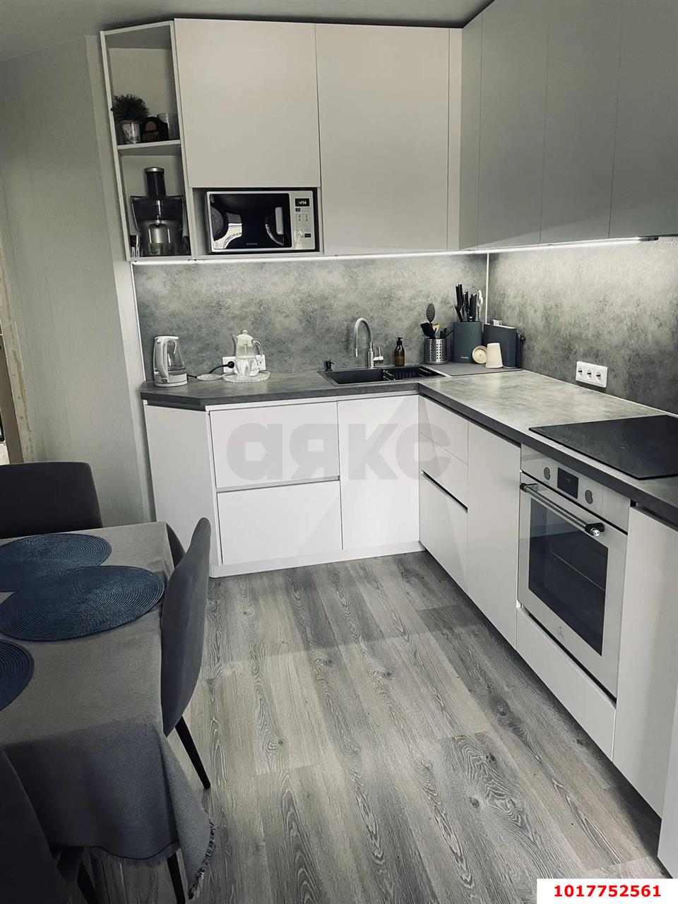 Фото №4: 1-комнатная квартира <span class="whitespace-nowrap">44 м²</span>, <span class="whitespace-nowrap">5/18 эт.</span> - Краснодар, Прикубанский внутригородской округ, Россинского, мкр. жилой комплекс Россинский Парк, ул. Командорская, 15/1
