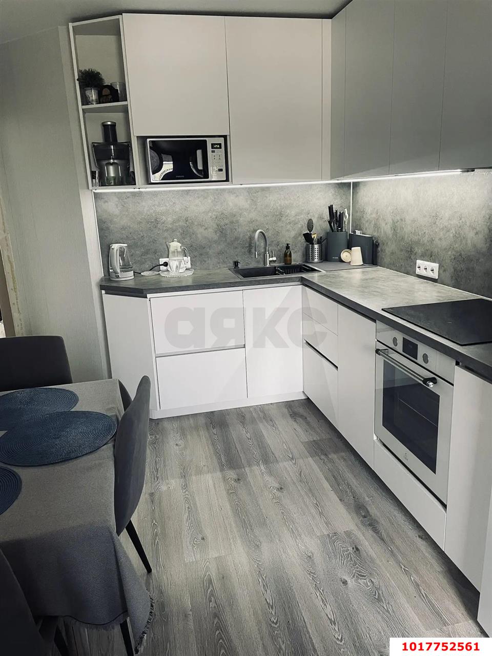 Фото №6: 1-комнатная квартира <span class="whitespace-nowrap">44 м²</span>, <span class="whitespace-nowrap">5/18 эт.</span> - Краснодар, Прикубанский внутригородской округ, Россинского, мкр. жилой комплекс Россинский Парк, ул. Командорская, 15/1