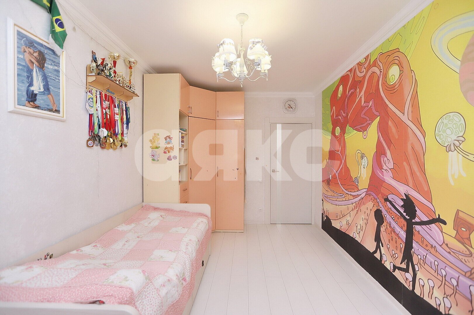 Фото №8: 3-комнатная квартира <span class="whitespace-nowrap">79 м²</span>, <span class="whitespace-nowrap">8/17 эт.</span> - Липецк, Октябрьский округ, мкр. 29-й, ул. И.В. Свиридова, 17