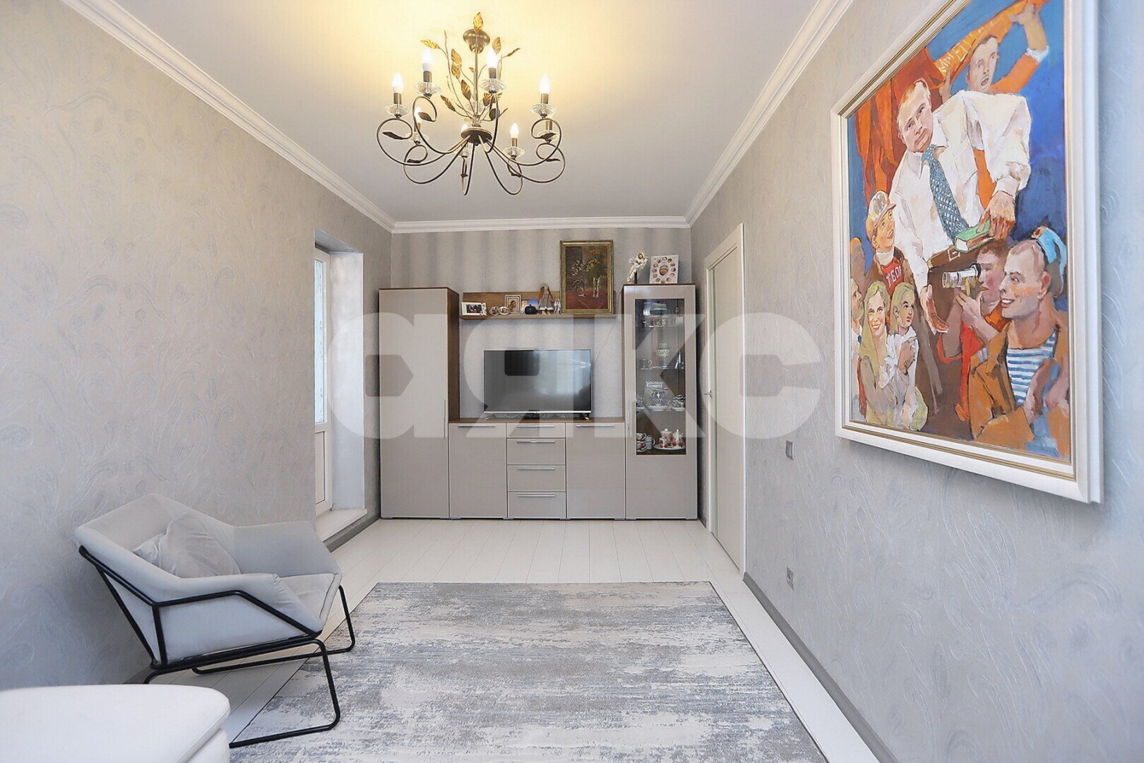Фото №6: 3-комнатная квартира <span class="whitespace-nowrap">79 м²</span>, <span class="whitespace-nowrap">8/17 эт.</span> - Липецк, Октябрьский округ, мкр. 29-й, ул. И.В. Свиридова, 17