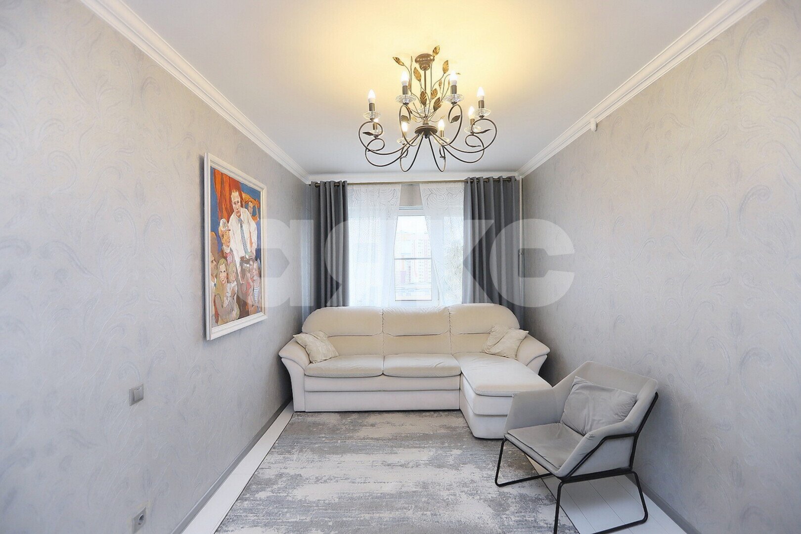 Фото №5: 3-комнатная квартира <span class="whitespace-nowrap">79 м²</span>, <span class="whitespace-nowrap">8/17 эт.</span> - Липецк, Октябрьский округ, мкр. 29-й, ул. И.В. Свиридова, 17