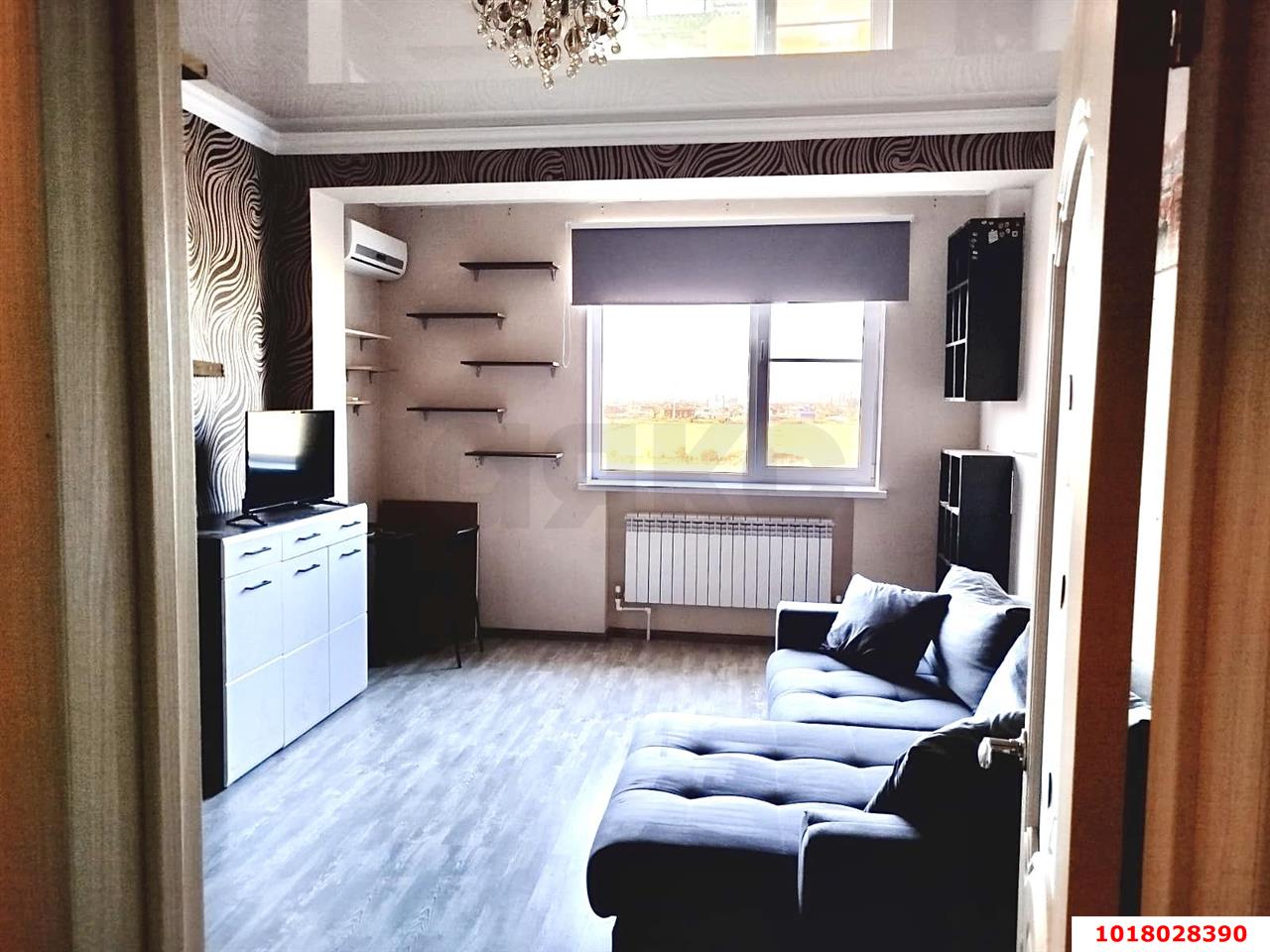 Фото №3: 1-комнатная квартира <span class="whitespace-nowrap">40 м²</span>, <span class="whitespace-nowrap">5/5 эт.</span> - Яблоновский, ул. Тургеневское Шоссе, 1Дк3