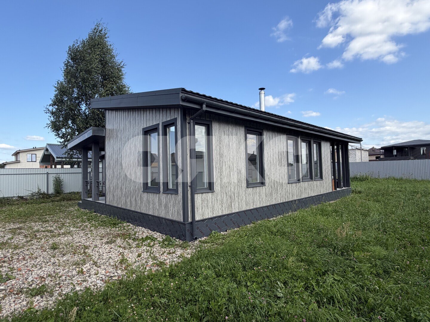 Фото №4: Дом <span class="whitespace-nowrap">117 м²</span> <span class="whitespace-nowrap">+ 6 сот.</span>, <span class="whitespace-nowrap">1 эт.</span> - Раменское, Северный, мкр. КП Дергаево-3, ул. Июльская, 36