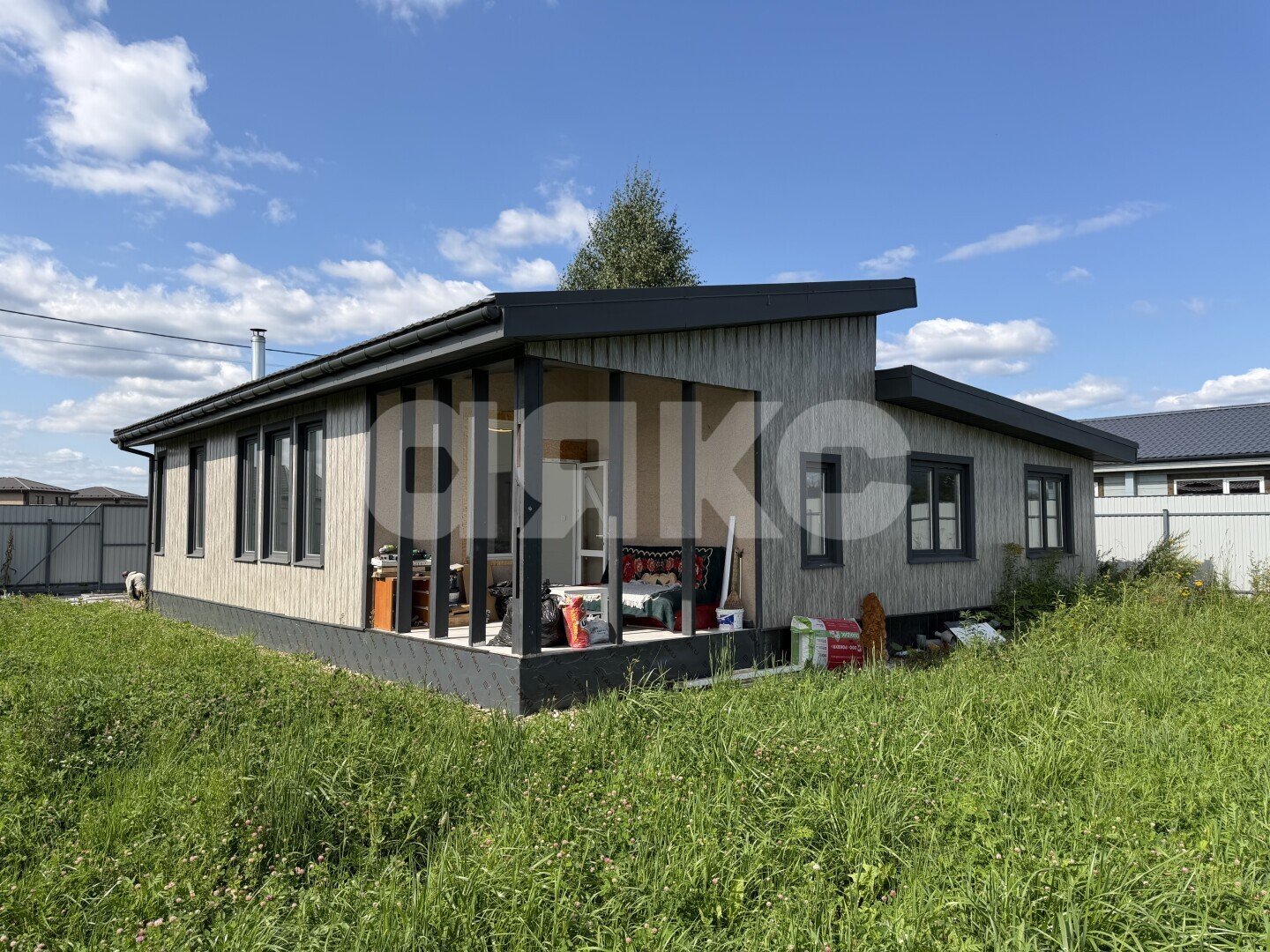 Фото №6: Дом <span class="whitespace-nowrap">117 м²</span> <span class="whitespace-nowrap">+ 6 сот.</span>, <span class="whitespace-nowrap">1 эт.</span> - Раменское, Северный, мкр. КП Дергаево-3, ул. Июльская, 36