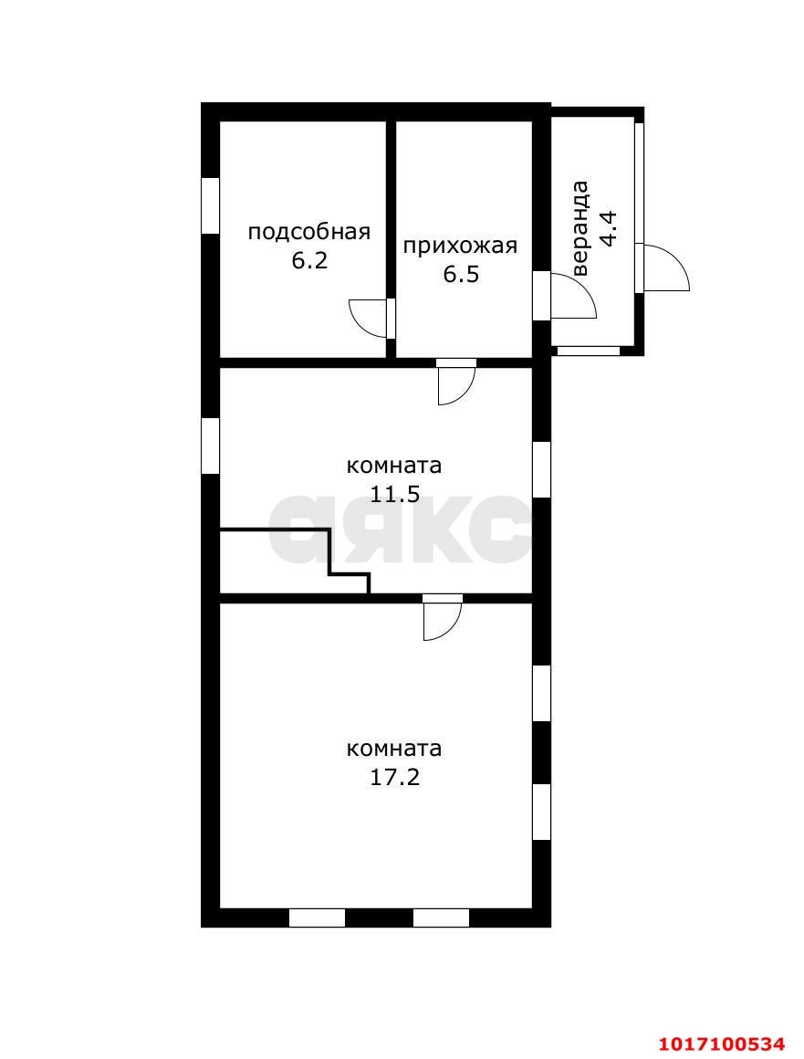 Фото №10: Дом <span class="whitespace-nowrap">48 м²</span> <span class="whitespace-nowrap">+ 26 сот.</span>, <span class="whitespace-nowrap">1 эт.</span> - Свободный, ул. Центральная