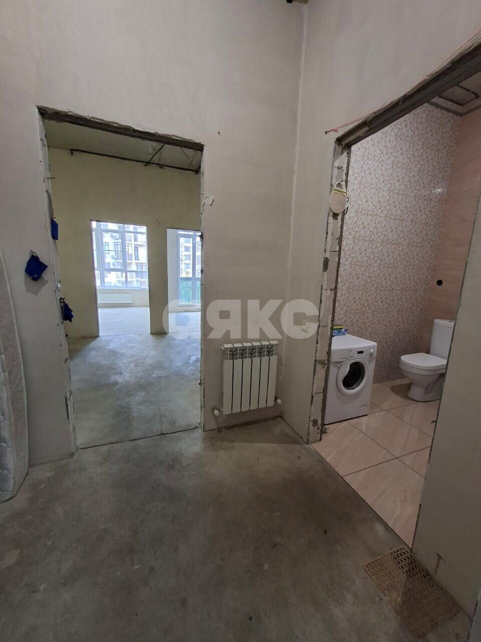 Фото №5: 2-комнатная квартира <span class="whitespace-nowrap">50 м²</span>, <span class="whitespace-nowrap">2/6 эт.</span> - Геленджик, Толстый Мыс, мкр. ЖК Черноморский-2, ул. Крымская, 22к14