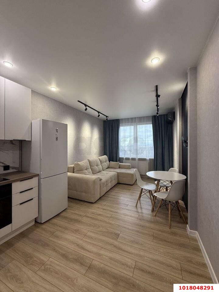 Фото №4: 1-комнатная квартира <span class="whitespace-nowrap">40 м²</span>, <span class="whitespace-nowrap">23/24 эт.</span> - Краснодар, Прикубанский внутригородской округ, мкр. жилой комплекс Свобода, ул. Домбайская, 55к4