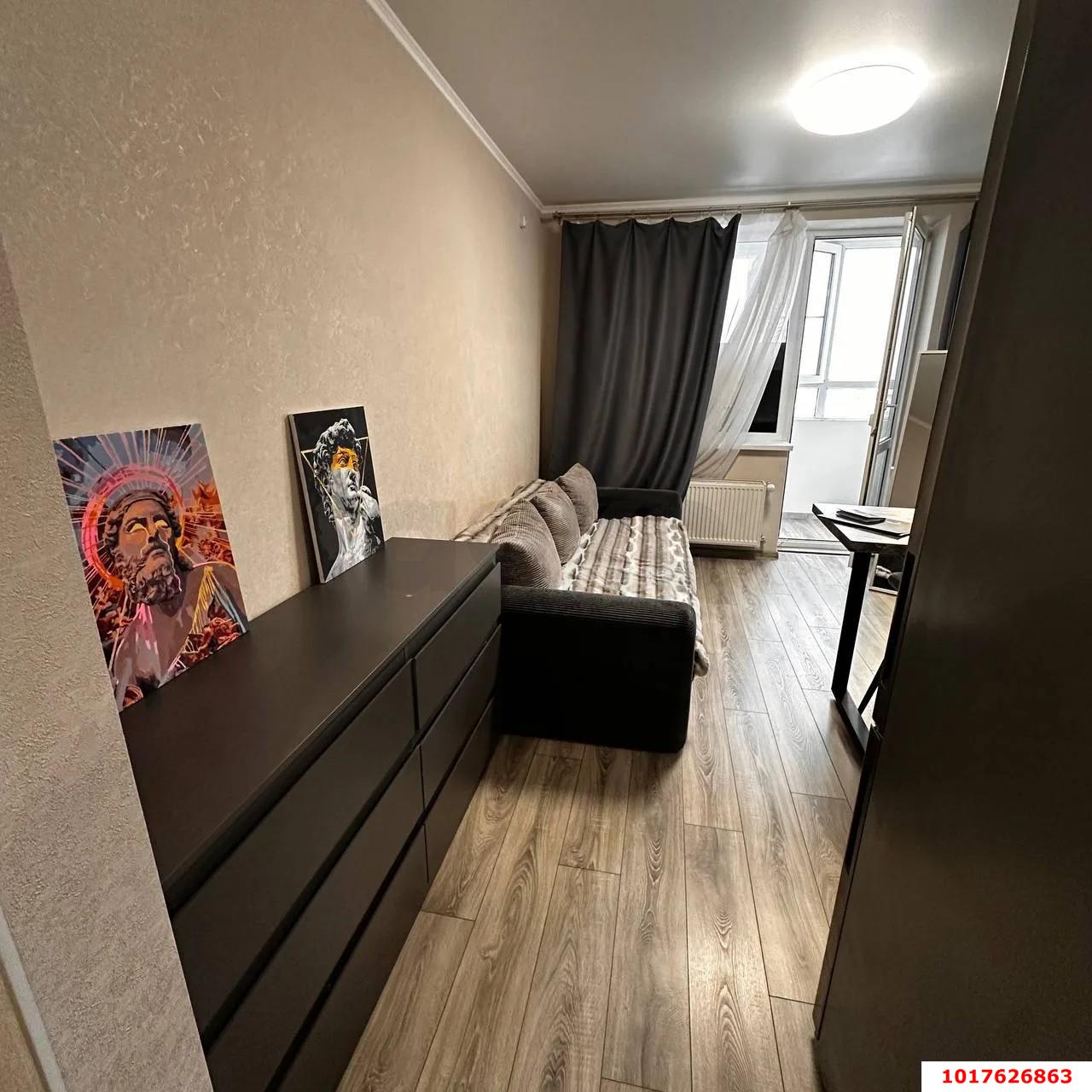 Фото №4: Студия <span class="whitespace-nowrap">23 м²</span>, <span class="whitespace-nowrap">9/9 эт.</span> - Знаменский, Карасунский внутригородской округ, мкр. Родные Просторы, ул. Природная, 10Бк1